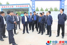 縣長白超實地調(diào)研城建等重點項目建設(shè)